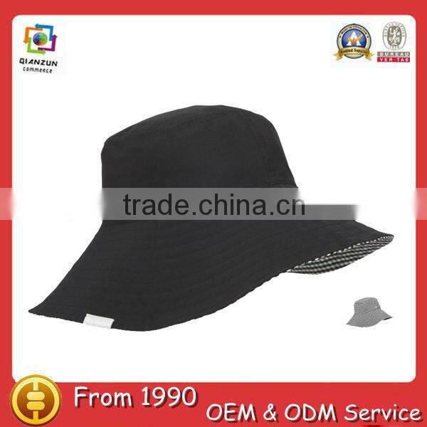 wholesale cheap custom 100% cotton reversible blank purple bucket hat
