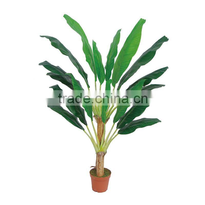 make indoor decorative artificial banana trees