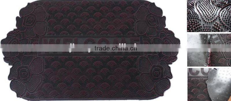 Good quality injection door mats antiSlip Entrance PVC floor mat