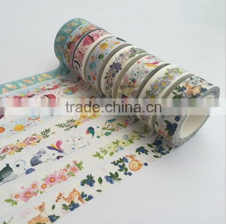 Paper masking paper tape for gift packing