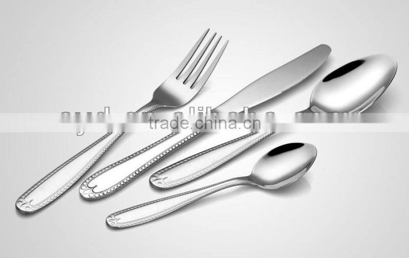 Manufacture different stainless steel dinner set