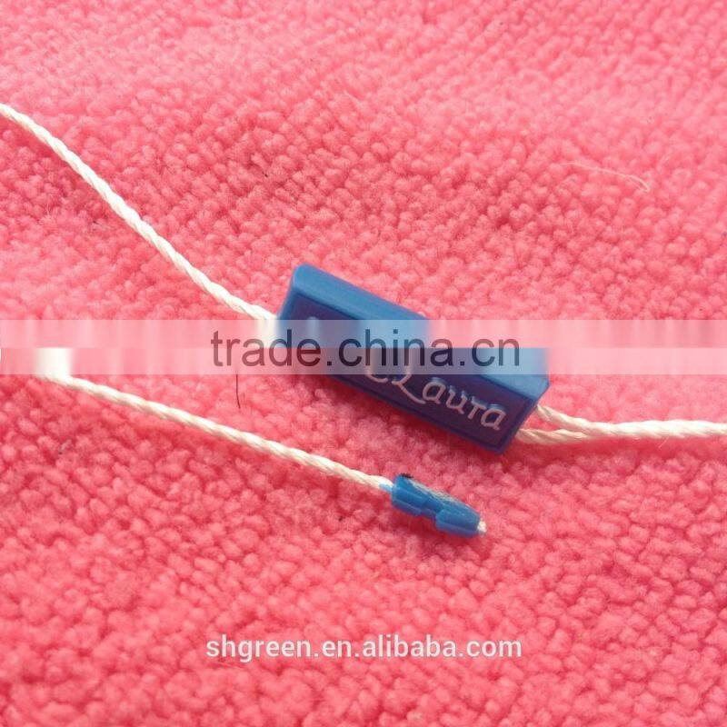 large size ABS plastic string tags,seal tags for clothing