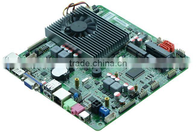x86 embedded motherboard I7 motherboard with lvds Support Intel Intel The fourth generation Haswell_U/I7-4510U/2.0GHz