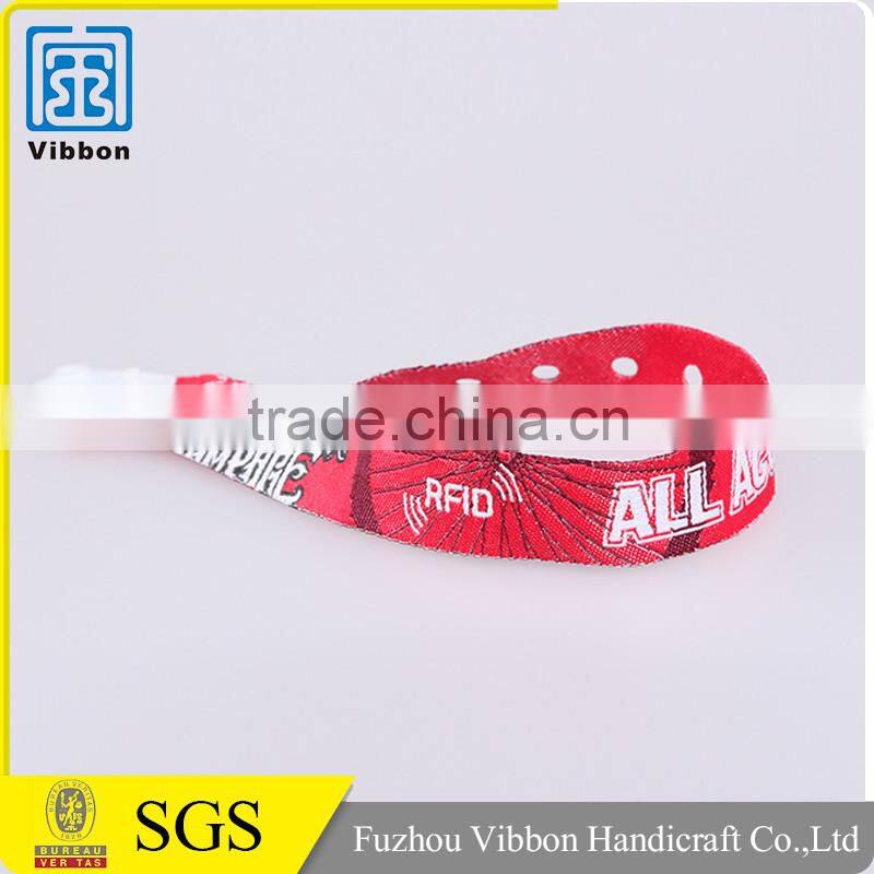 2016 Various Fabric RFID Wristbands for events with NFC chips