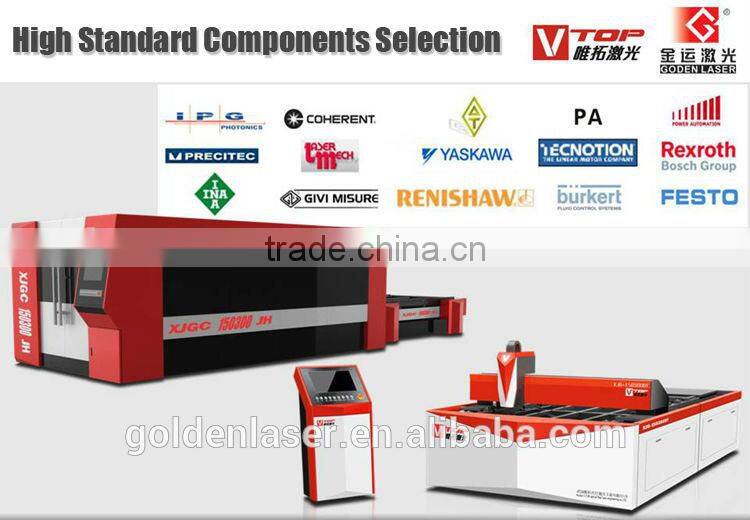 CNC 1000W Laser Metal Cutting Machine 1500X3000mm
