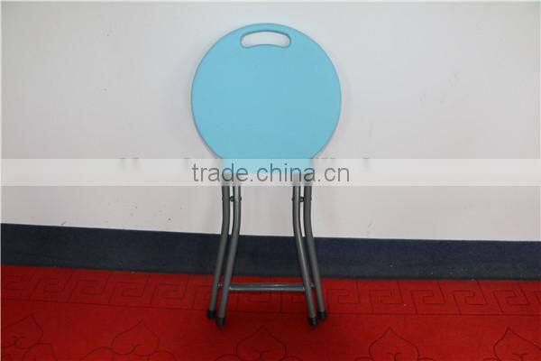 Blow Moulded Metal Leg Folding Stool SD-30