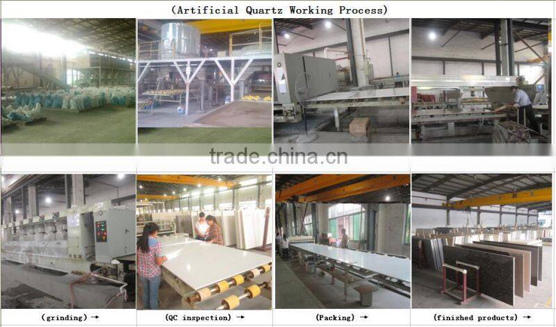 Artificial Quartz Stone Quartz Stone Dining Table Tops