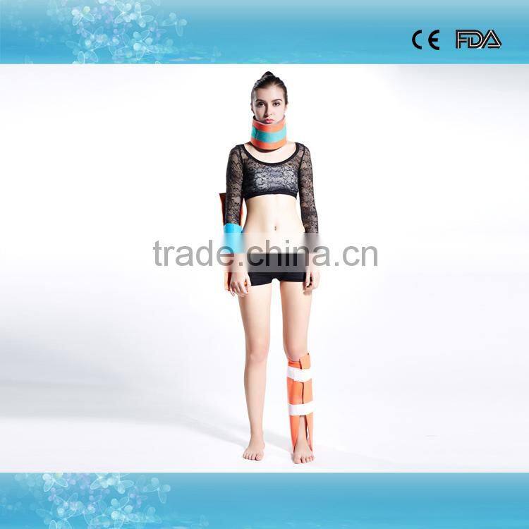 Malleable aluminum paded medical roll splint Arm splint orthopedic Fracture splint