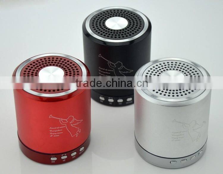 T-2020 Small Round Bluetooth Mini Wireless Speaker