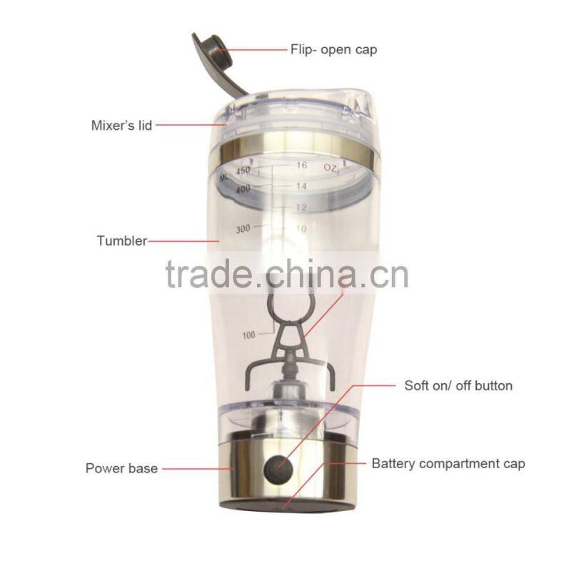 shenzhen cosylife supply patent self stirring coffee cup best juicer blender cup with scale