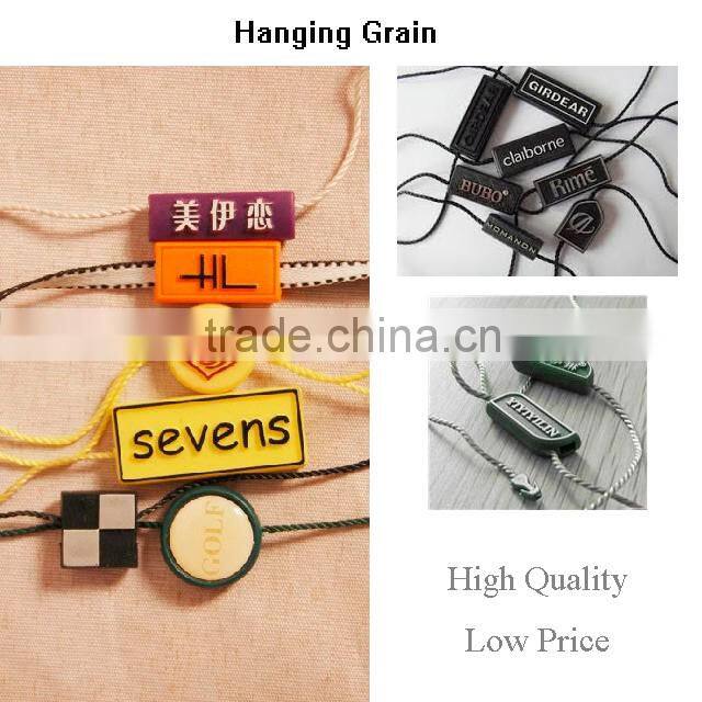 Fine workmanship jeans hanging grain,seal tag,plastic hanging grain