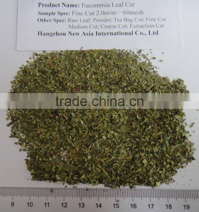 100% Natural eucommia bark cut Tea Bag Cut F/C Fine Cut,T/B,Medium Cut, Coause Cut C/C,Extraction Cut EX