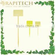 4 Inch Yellow Natural Plant Wood Label