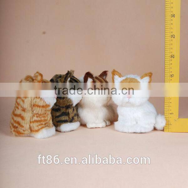 2014 new popular Christmas decoration animal model Animal gifts cat