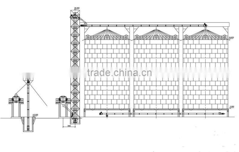 more discount grain storage silo feed meal silo