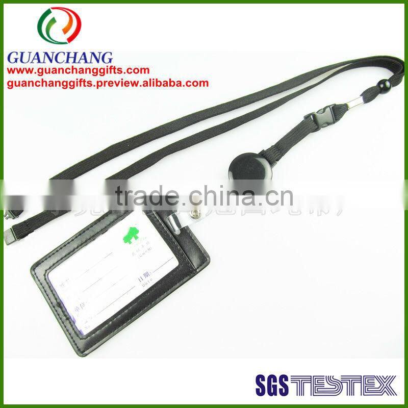 id card holder lanyard .nylon rope