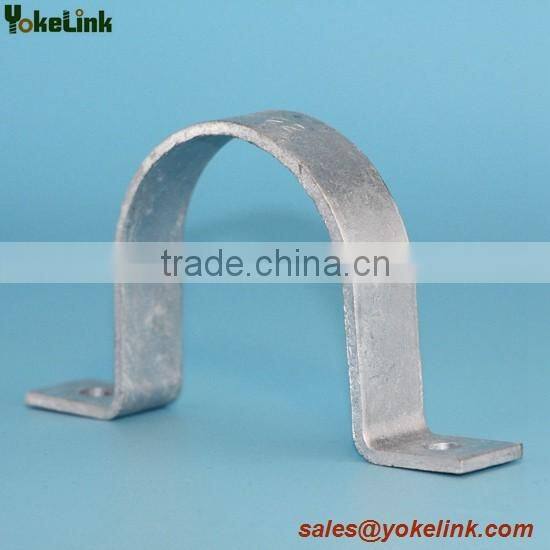 Hot dip galvanized Pipe cable guard strap for utility pole