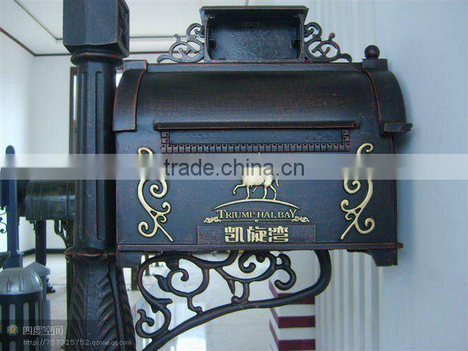 waterproof die casting mail box