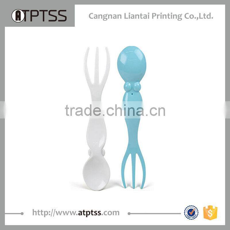 hot sale cheap cute kid spoon and fork set