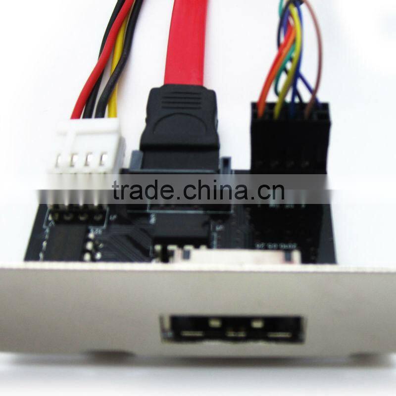 PCI eSATA Card I-type connector PCI Slot Bracket PCI ESATA SATA USB TO SATA cable