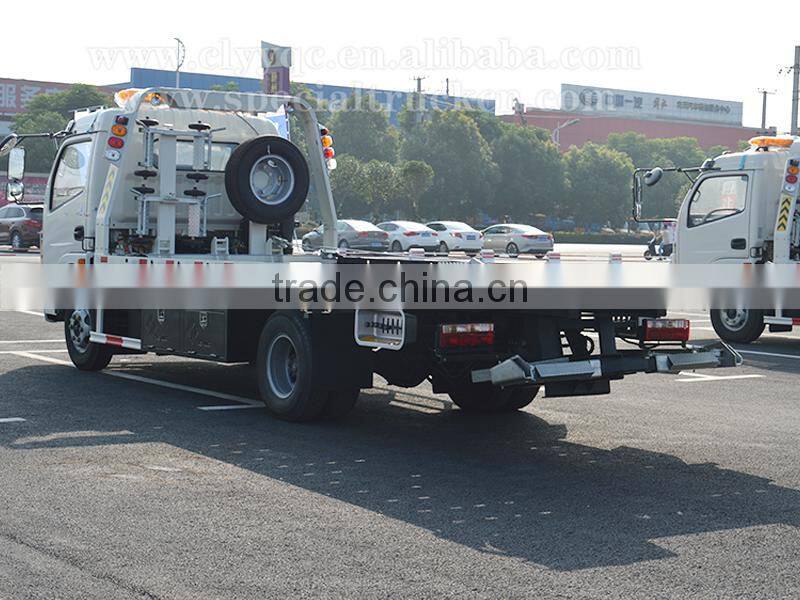 Dongfeng 4ton right hand drive wrecker tow trucks for sale