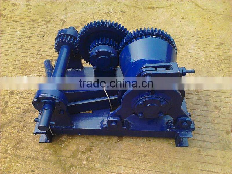Hand Crank Strap Winch