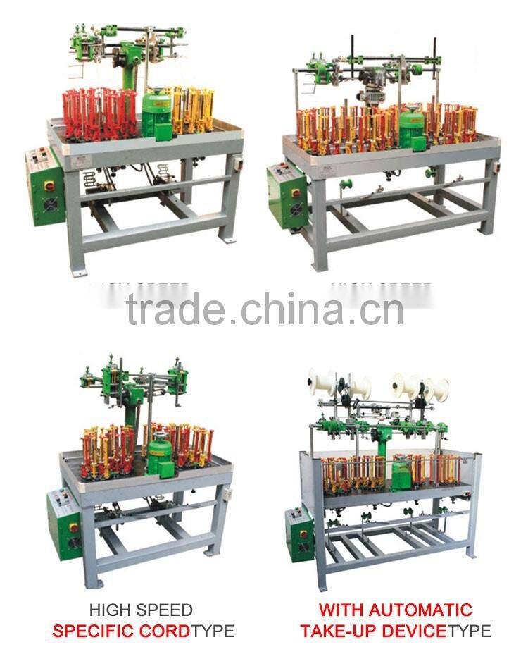 COTR3-4A-W high speed three strands twisted rope braiding machines