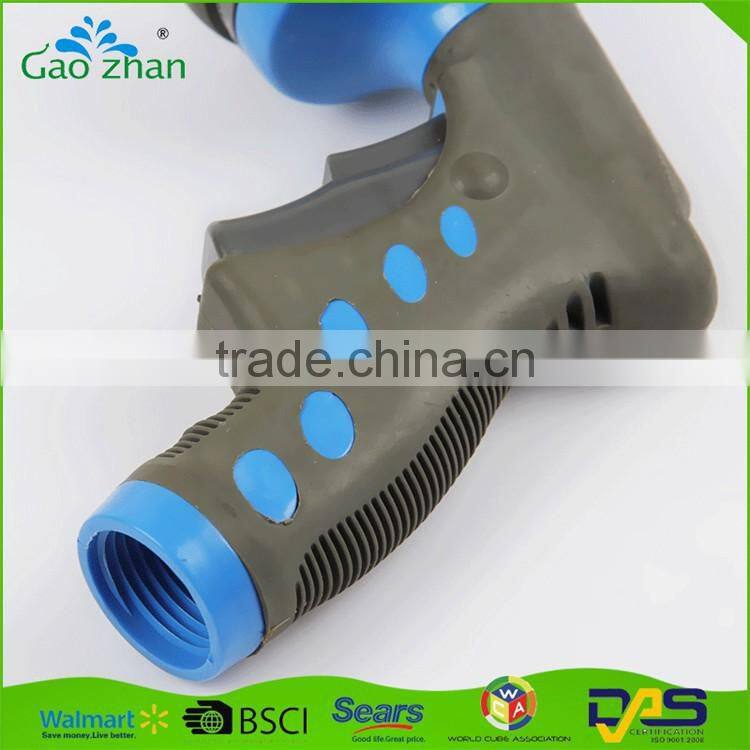 2016 plastic 9 function Euro standard fitting hand car wash gun