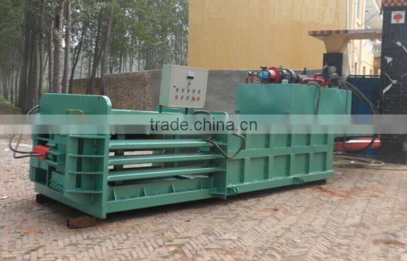 HD3-60T semi-automatic horizontal waste paper baler machine,cardboard baling press machine