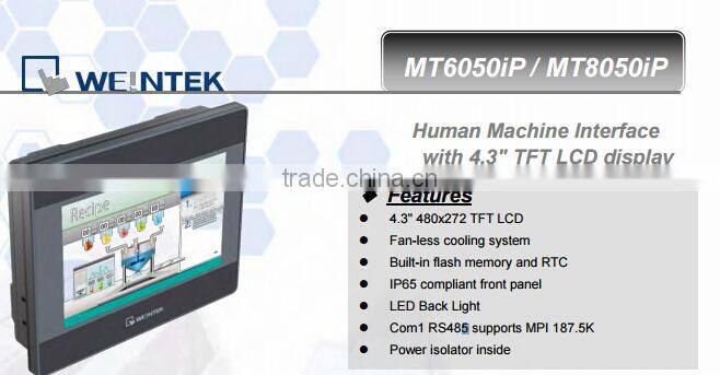 weintek easyview weinview new box MT6050IP TOUCH PANEL DISPLAY SCREEN HMI