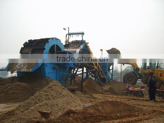 hot sale durable wheel sand washing machine
