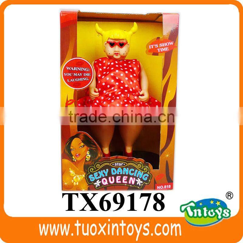 TX69520 plastic walking wind up baby doll toy