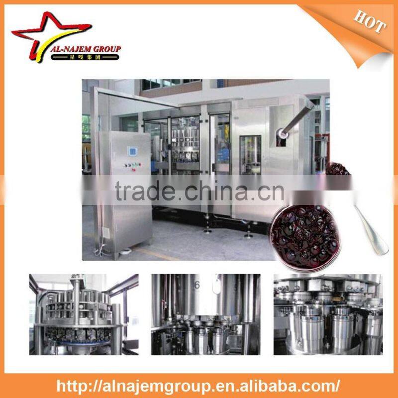 hot hot Full automatic industrial blueberry jam maker machine high viscosity Production Line