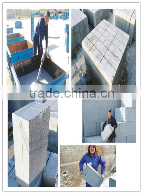 Full Automatic High effective foam concrete block cutting machine