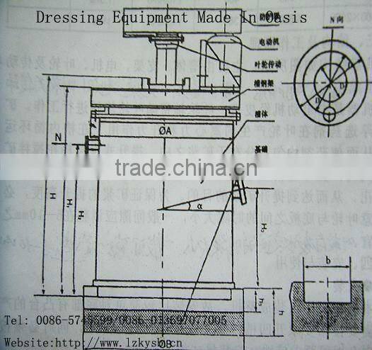 Impeller Leaching Agitation Tank/Mix Leaching Tank/Mineral Mixing Tank