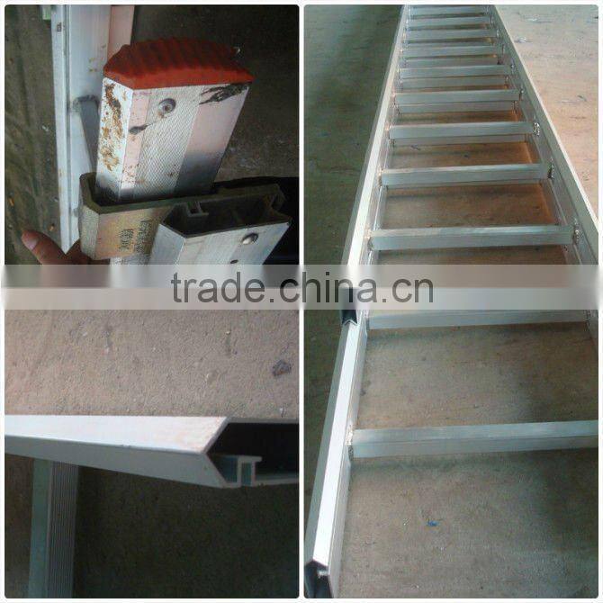 Customized Aluminum fire escape extension folding rope ladder