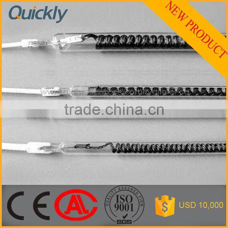 carbon fibe quartz tube 100mm for industrial heater