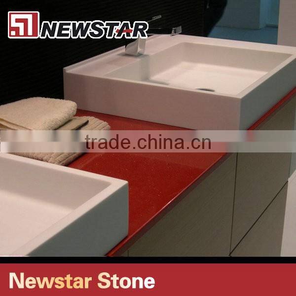 Newstar quartz countertop bathroom quartz top