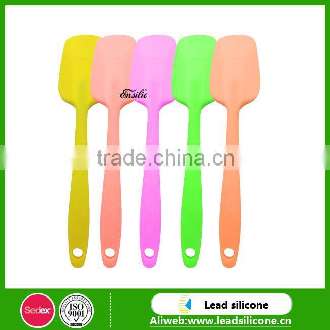 Food Grade Kitchenware Baking Pastry Cookie Silicone Spatula /Ice Cream Utensil Silicone Spatula