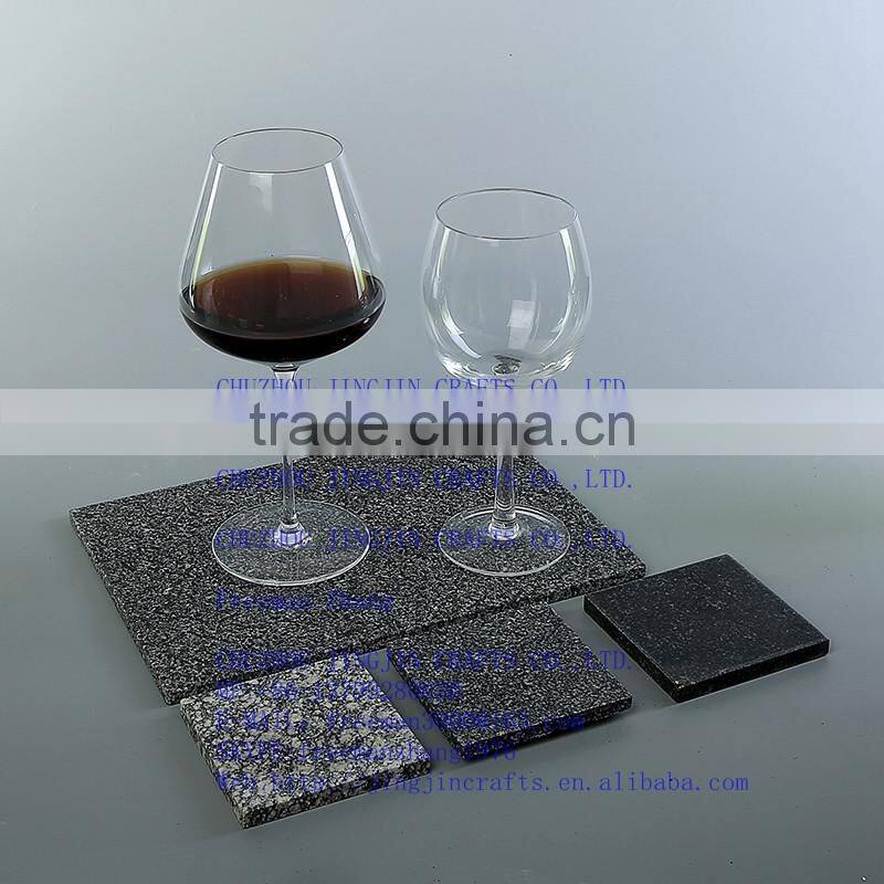 2017 New Top Quality Elegant Household Natural Slate Coaster