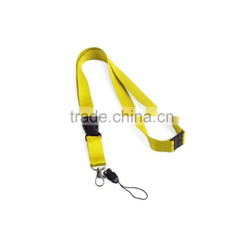 lanyard with safety clip and keyholder,promotional polyester neck lanyard