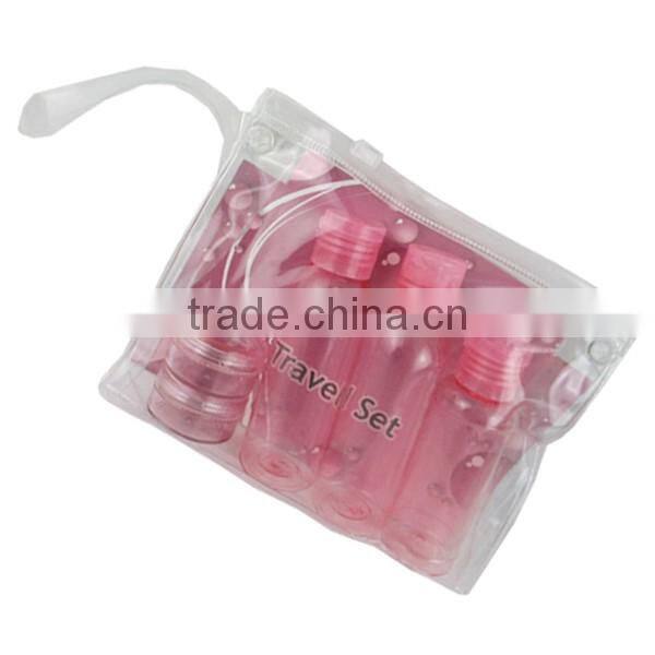 New arrival cosmetic brand fashion travel bottle set for women