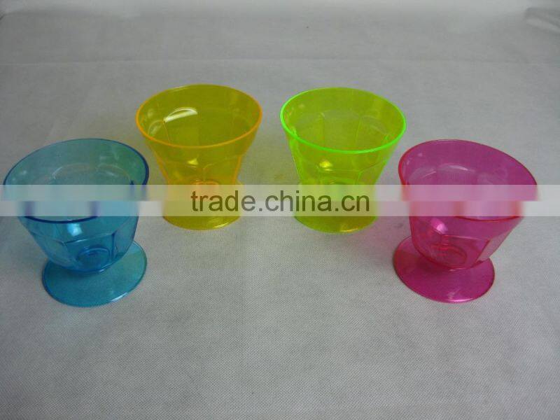 PLASTIC ICE CREAM SERVING BOWL , Design ice cream cup