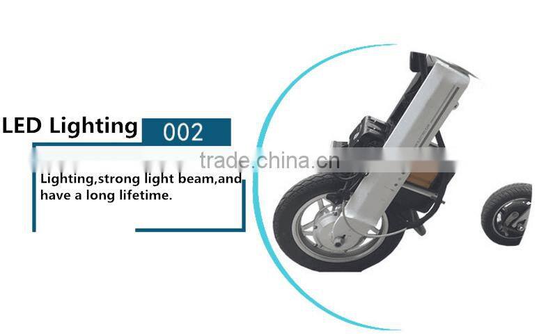 Mini electric foldable bike, Super cool apperance ebike, Hot sell Scooter with shock mitigation system for adult