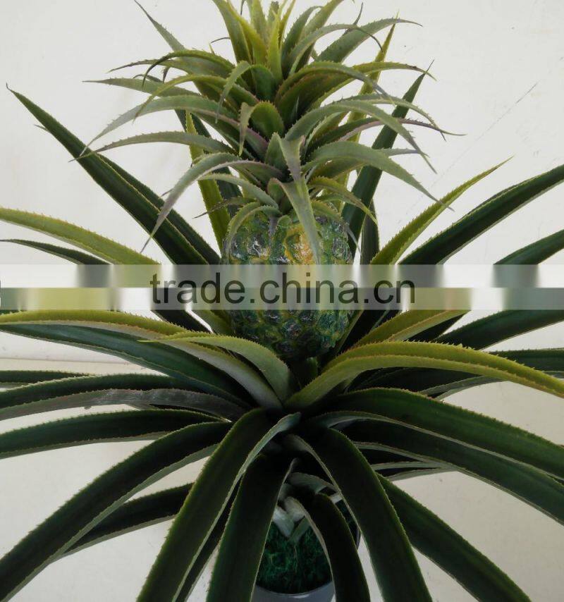 single pineapple plant artificial decorative plant wholesale