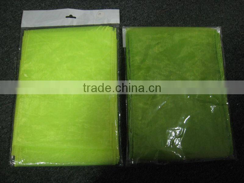 checp organza sash for wedding deco