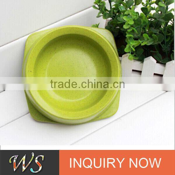 Eco-friendly Bamboo Fiber Dog Feeding Bowl