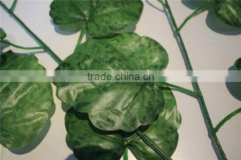 brand name artificial plants artificial leaf branch green leaf decor gingko leaf