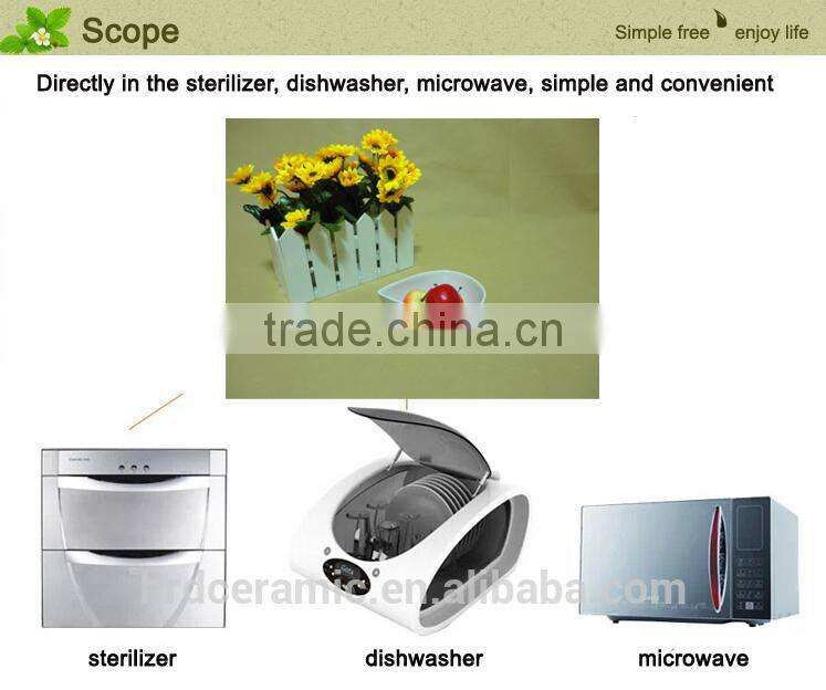 wholesale High Quality white ceramic olive shape dish