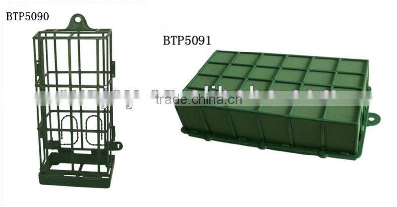 professional designTribute cage holder with floral foam